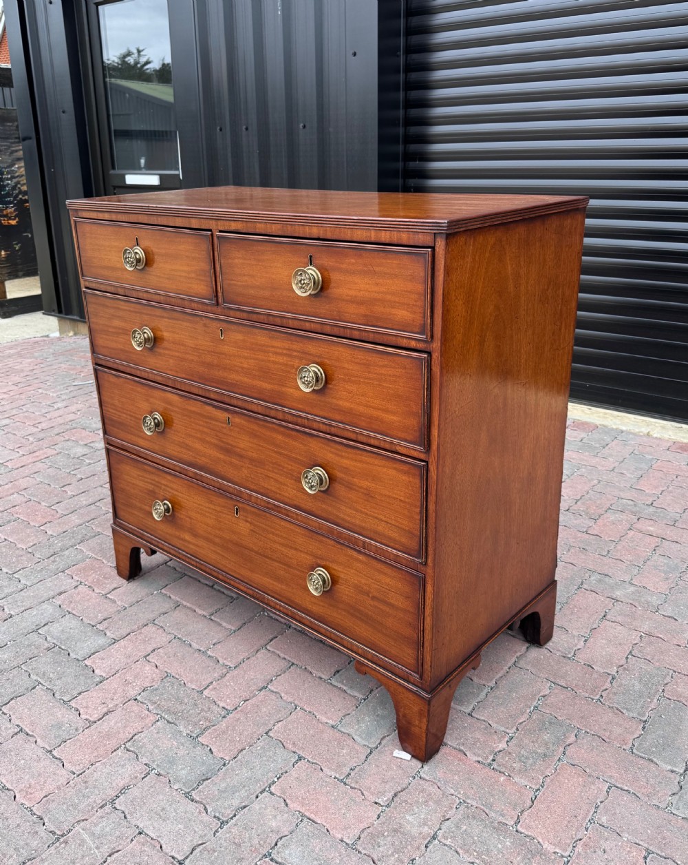Regency mahogany chest of drawers  View IV