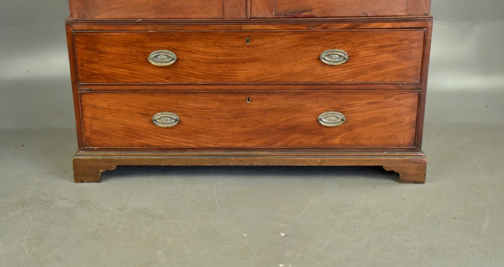 Georgian mahogany wardrobe  View III