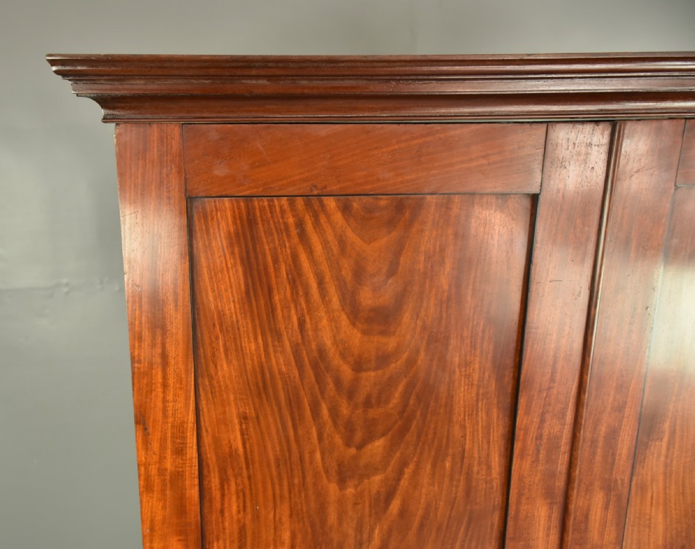 Georgian mahogany wardrobe  View IV
