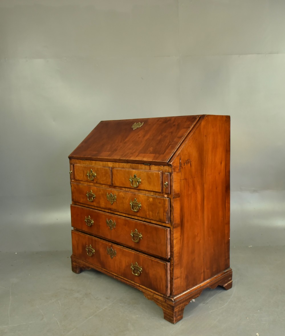 18th century walnut bureau  View IV