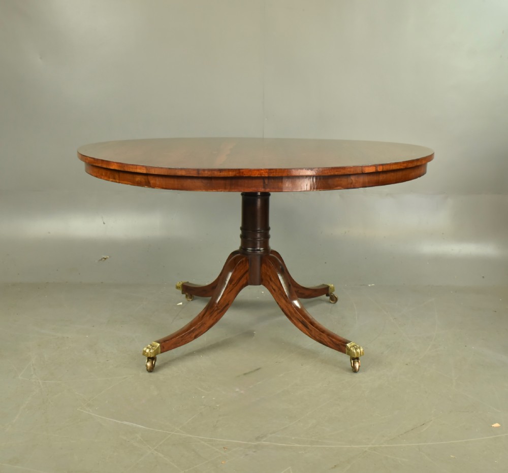 Regency Rosewood dining table  View II