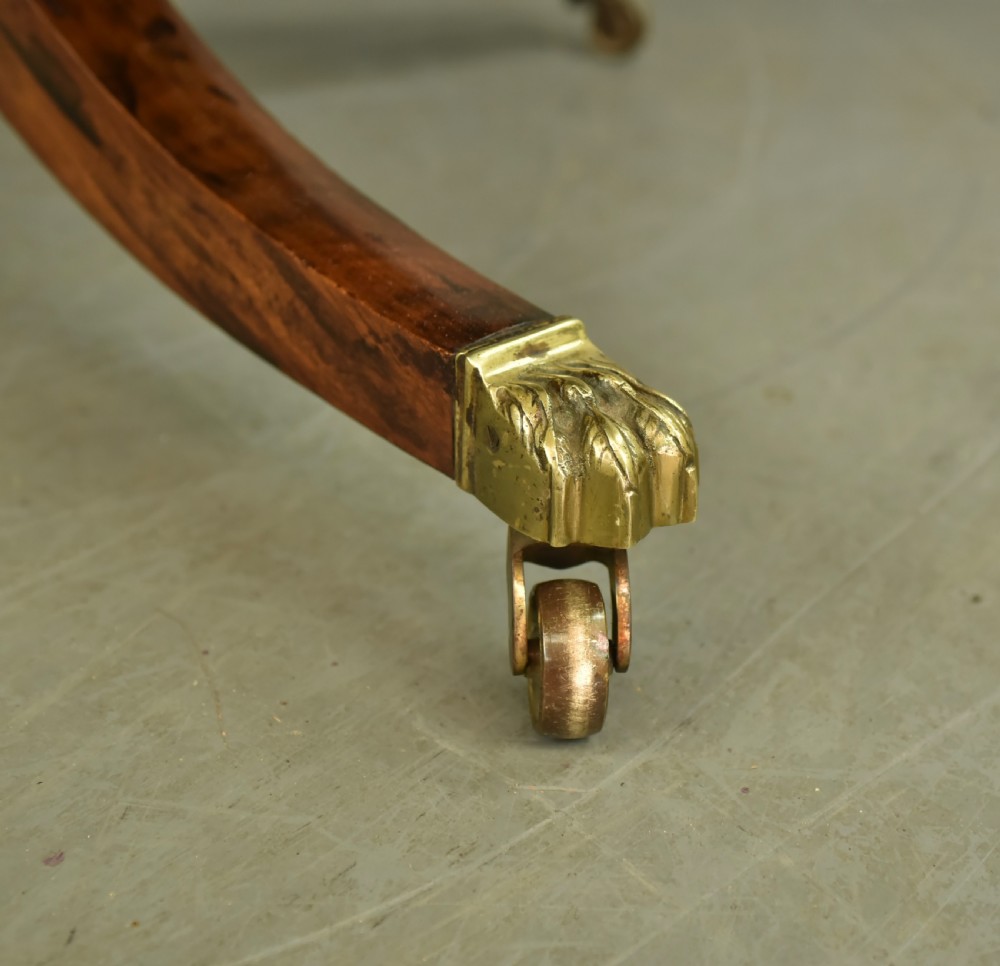 Regency Rosewood dining table  View VI