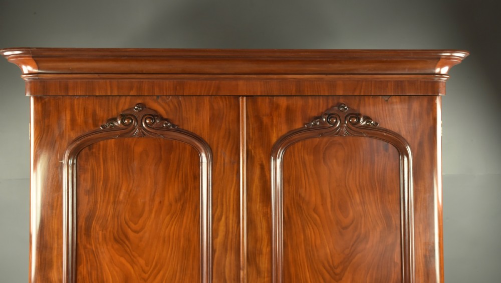 Victorian double wardrobe  View II
