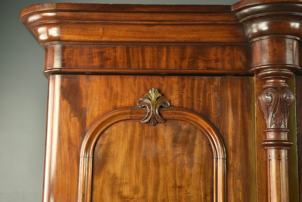Victorian triple wardrobe  View III
