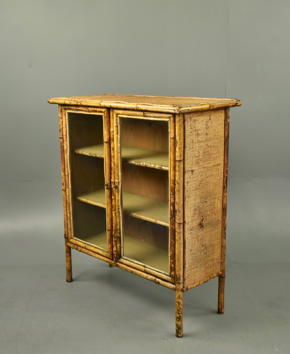 Victorian Bamboo bookcase  View III