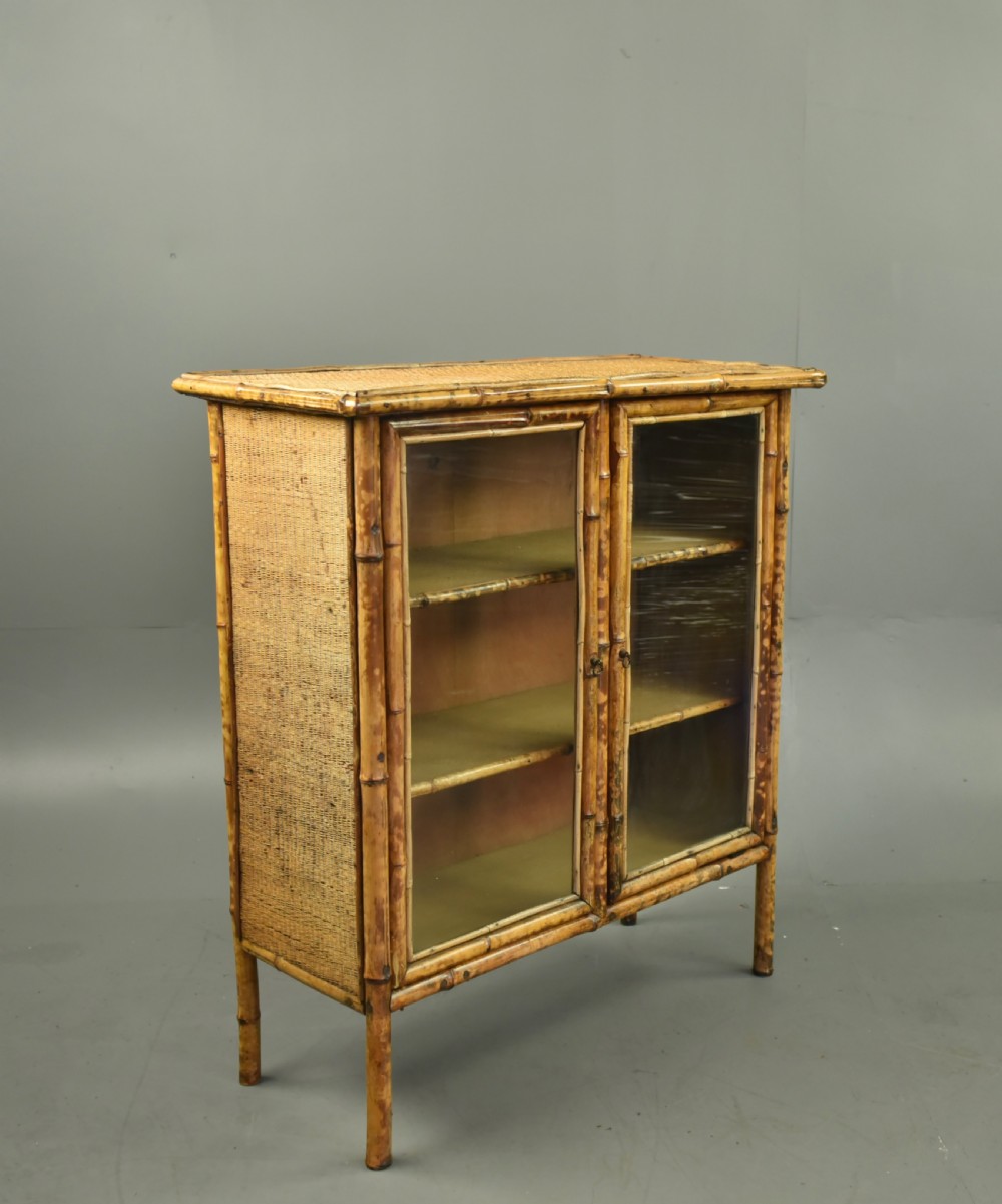 Victorian Bamboo bookcase  View IV
