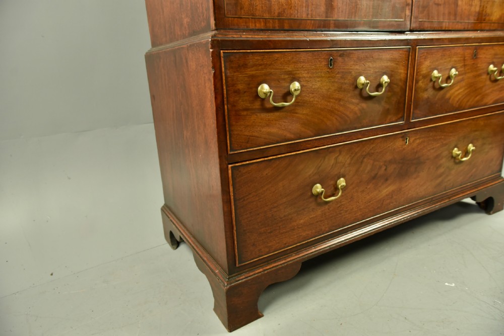 Georgian mahogany wardrobe  View VI