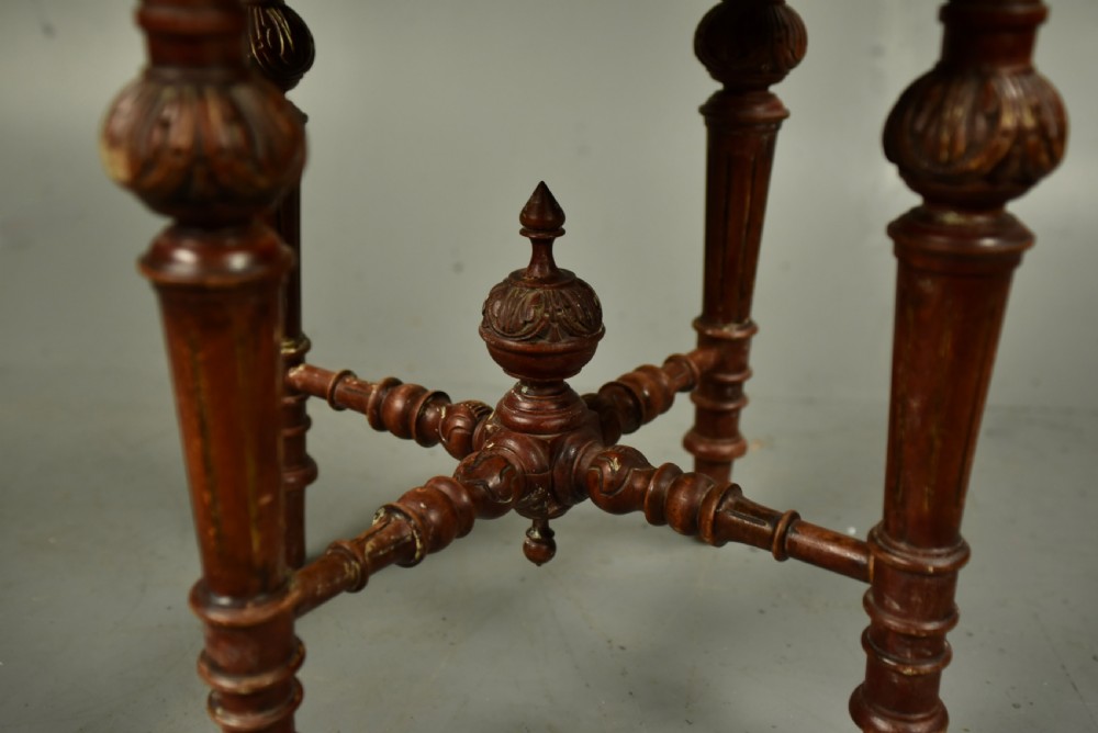 Victorian padded stool  View III