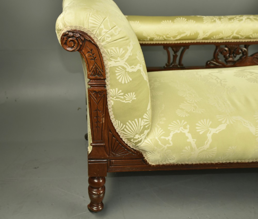 Victorian double ended chaise longue  View IV