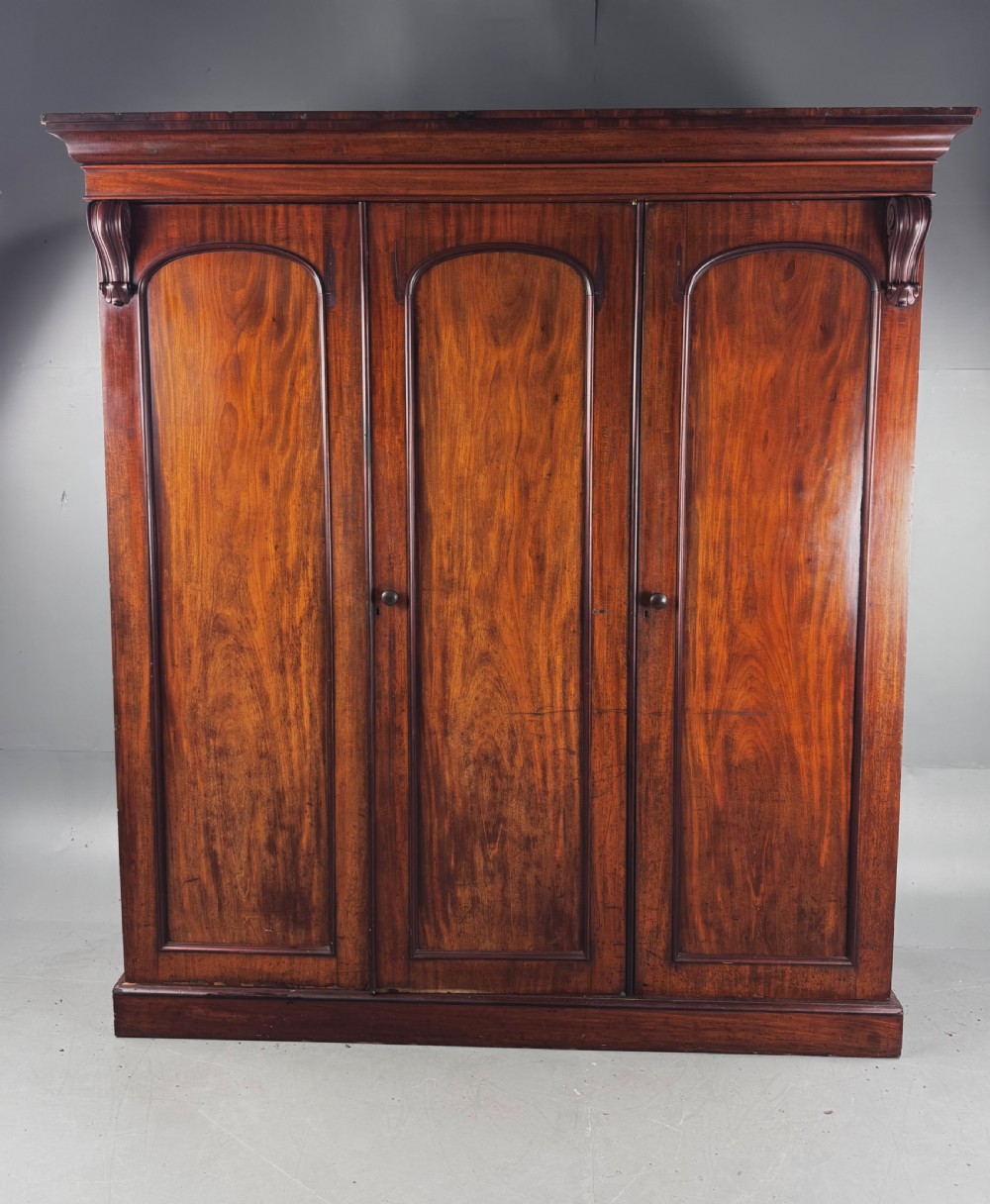 Victorian Triple wardrobe 