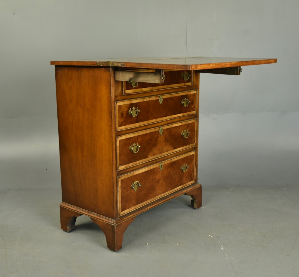 Antique walnut bachelors chest  View IV