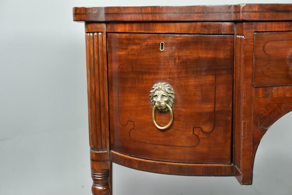 Georgian mahogany sideboard  View IV