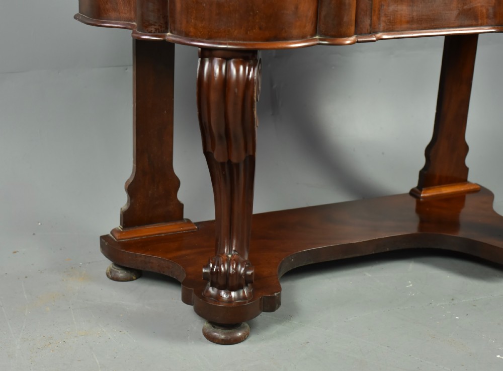 Victorian mahogany dressing table  View V
