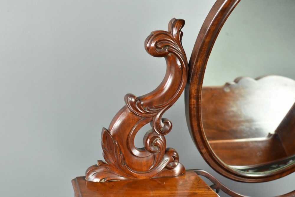 Victorian mahogany dressing table  View X