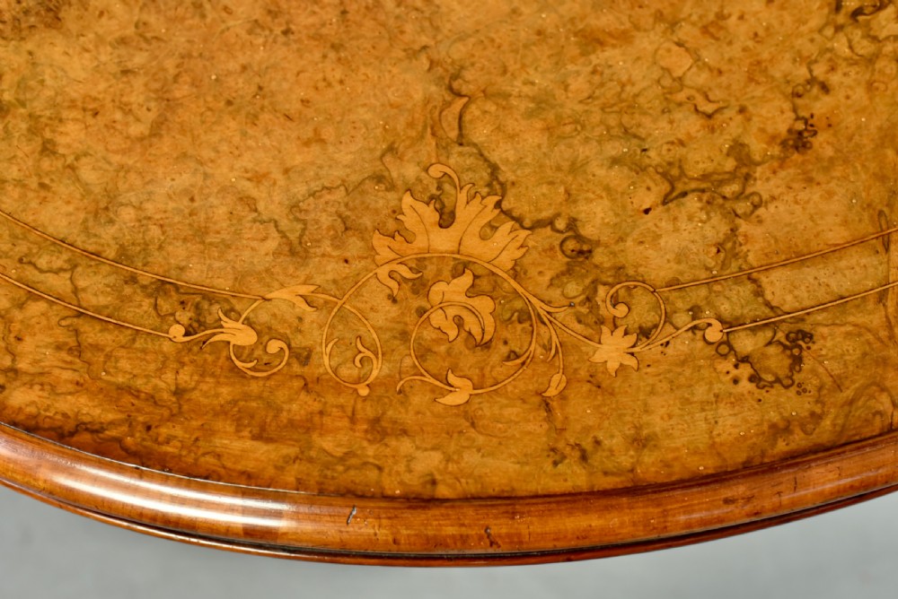 Victorian walnut coffee table  View V