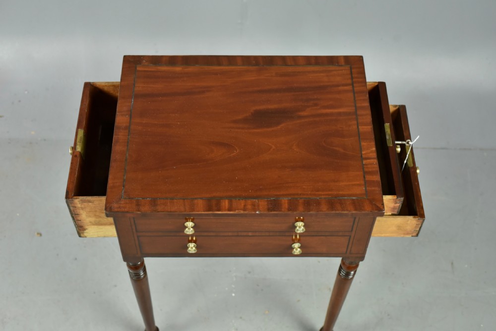 Regency mahogany side table  View VI