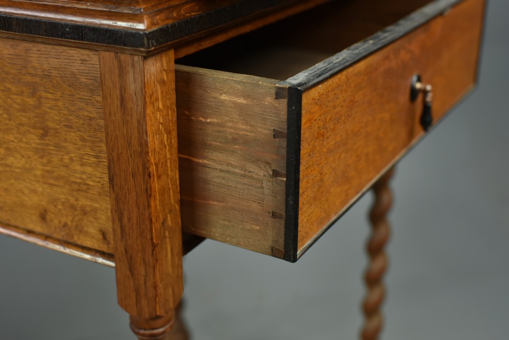 Oak collectors cabinet  View VII