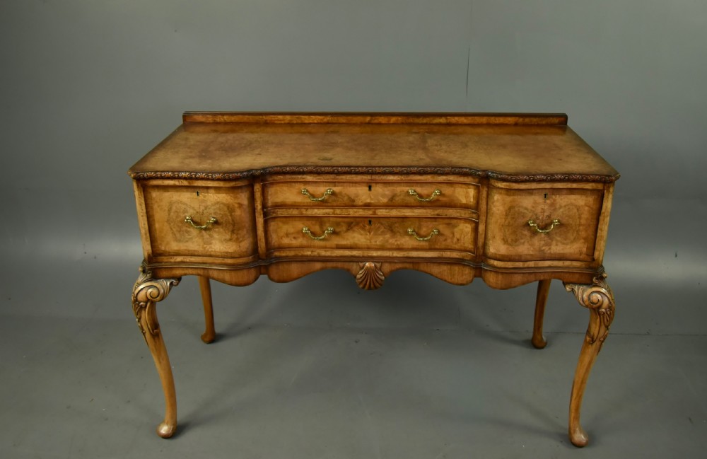 Antique Queen Anne walnut server table Hille London View IV