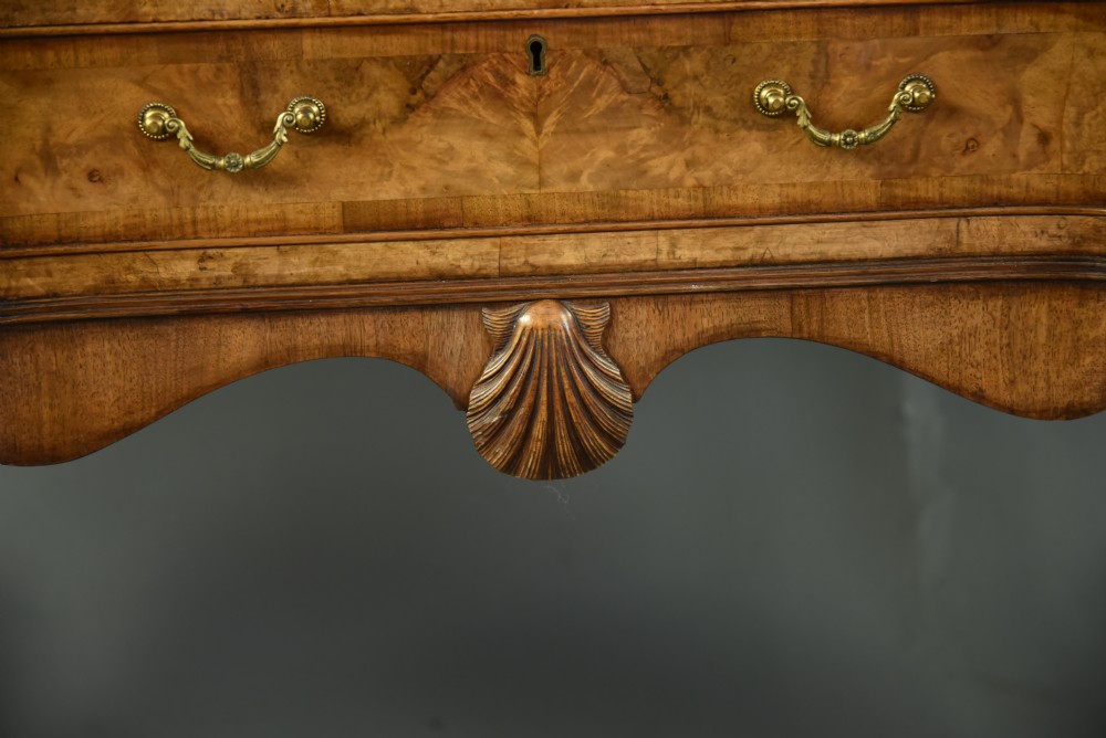 Antique Queen Anne walnut server table Hille London View V