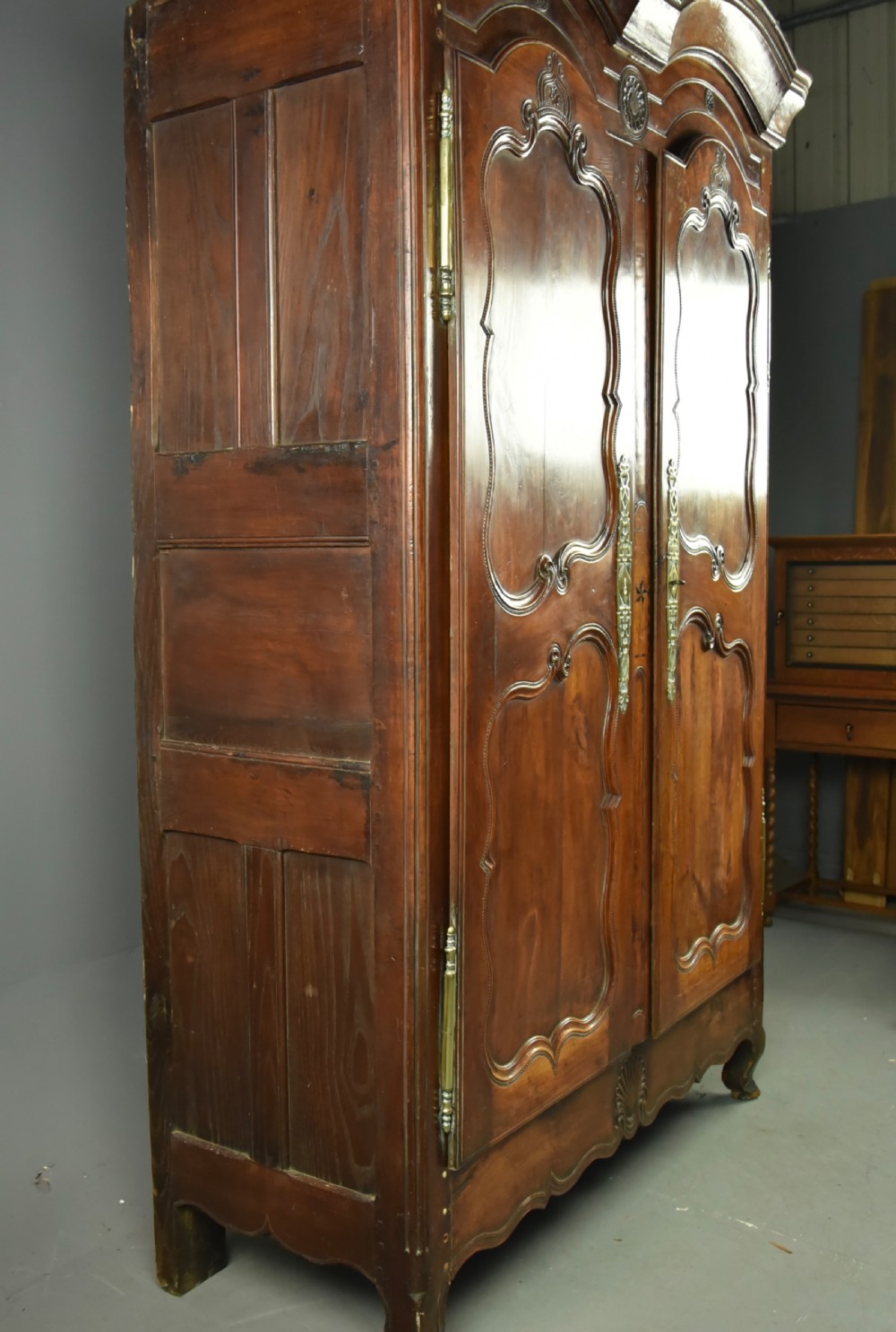 18th century French armoire wardrobe View VII