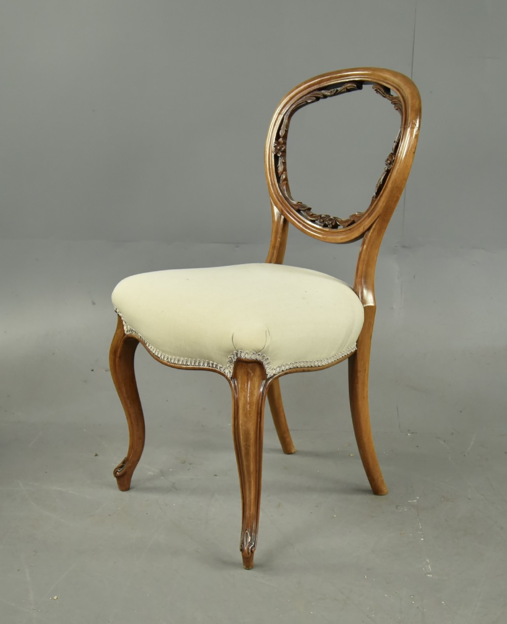 Set of six Victorian dining chairs  View III