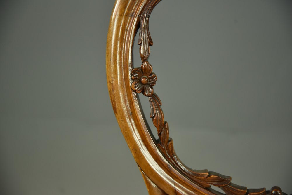 Set of six Victorian dining chairs  View VIII