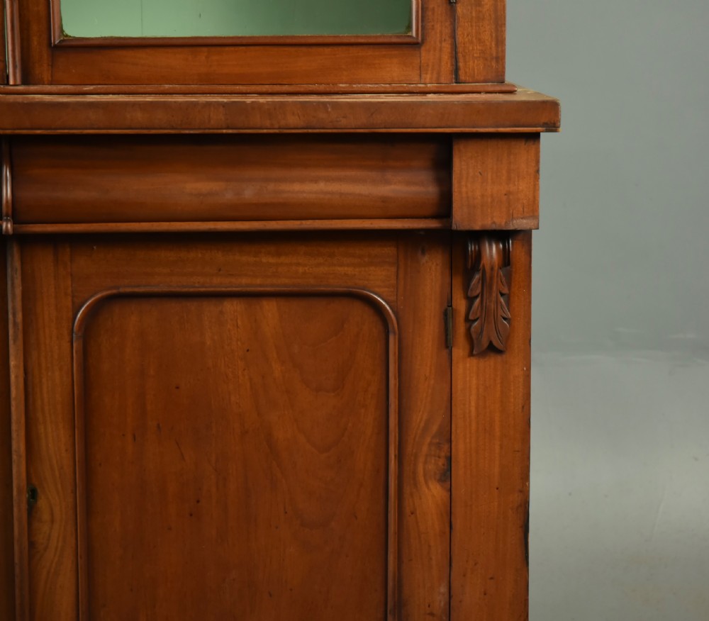 Victorian mahogany bookcase  View IV
