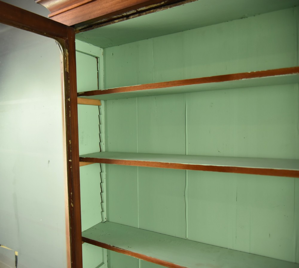 Victorian mahogany bookcase  View VI