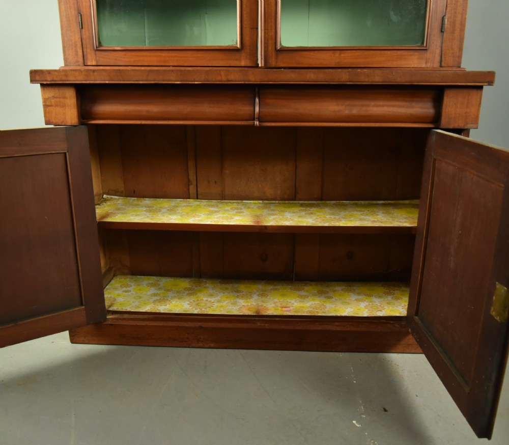 Victorian mahogany bookcase  View VIII