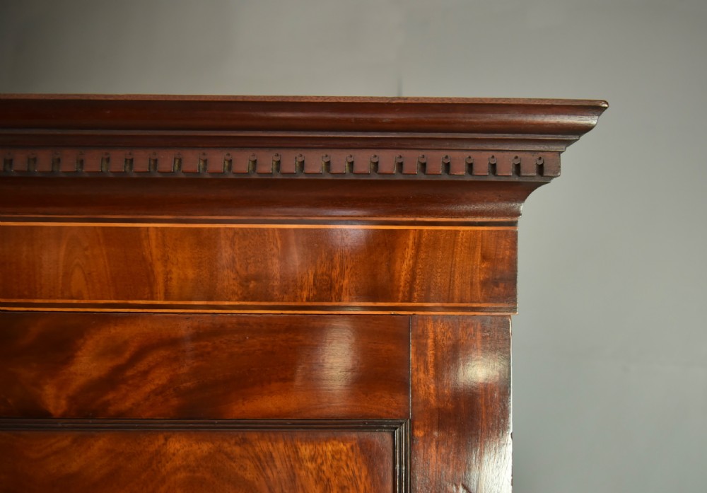 Georgian mahogany double wardrobe  View VIII