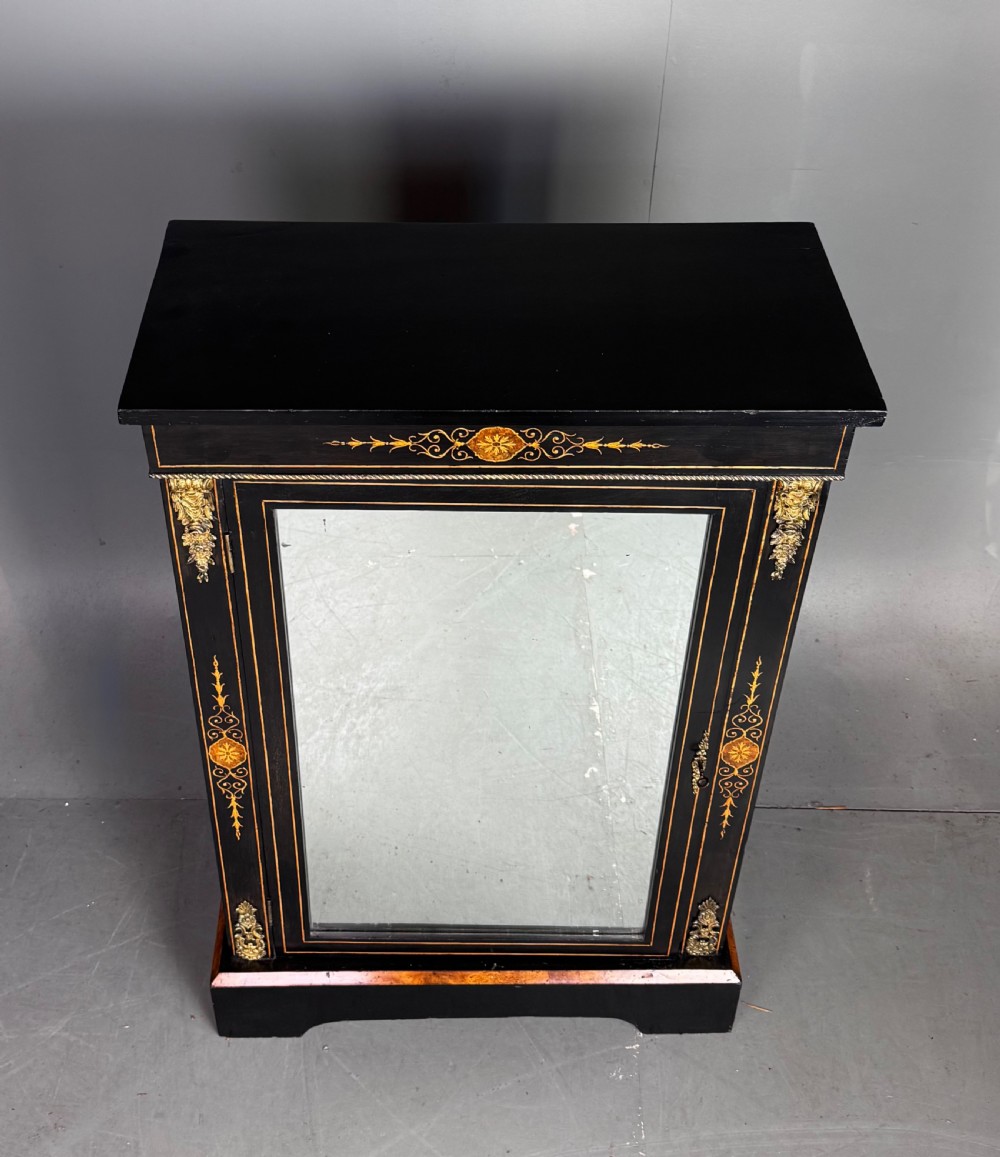 Victorian Ebonised Pier Cabinet  View IV