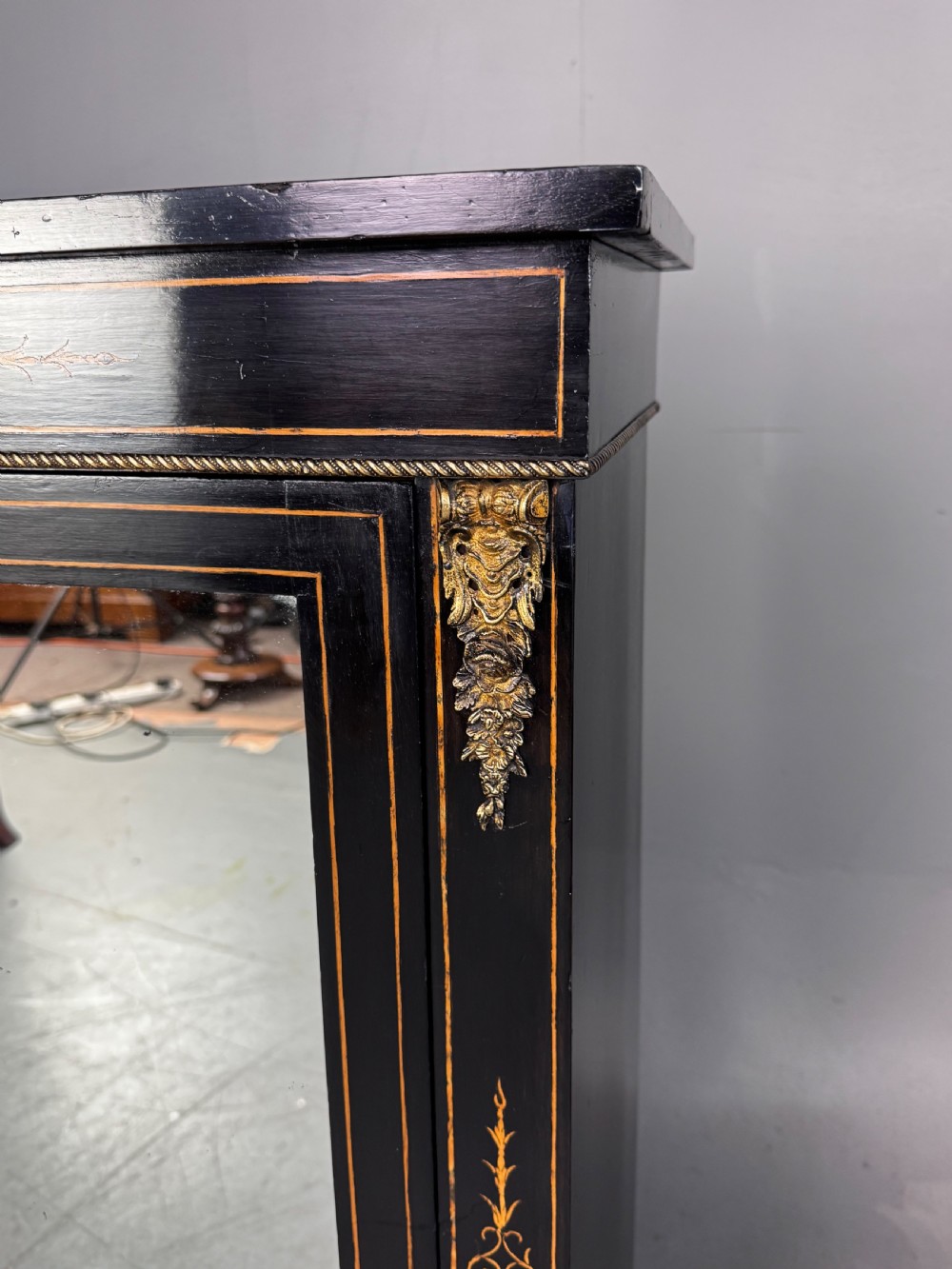 Victorian Ebonised Pier Cabinet  View VI