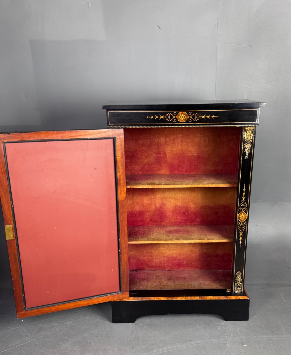 Victorian Ebonised Pier Cabinet  View VII
