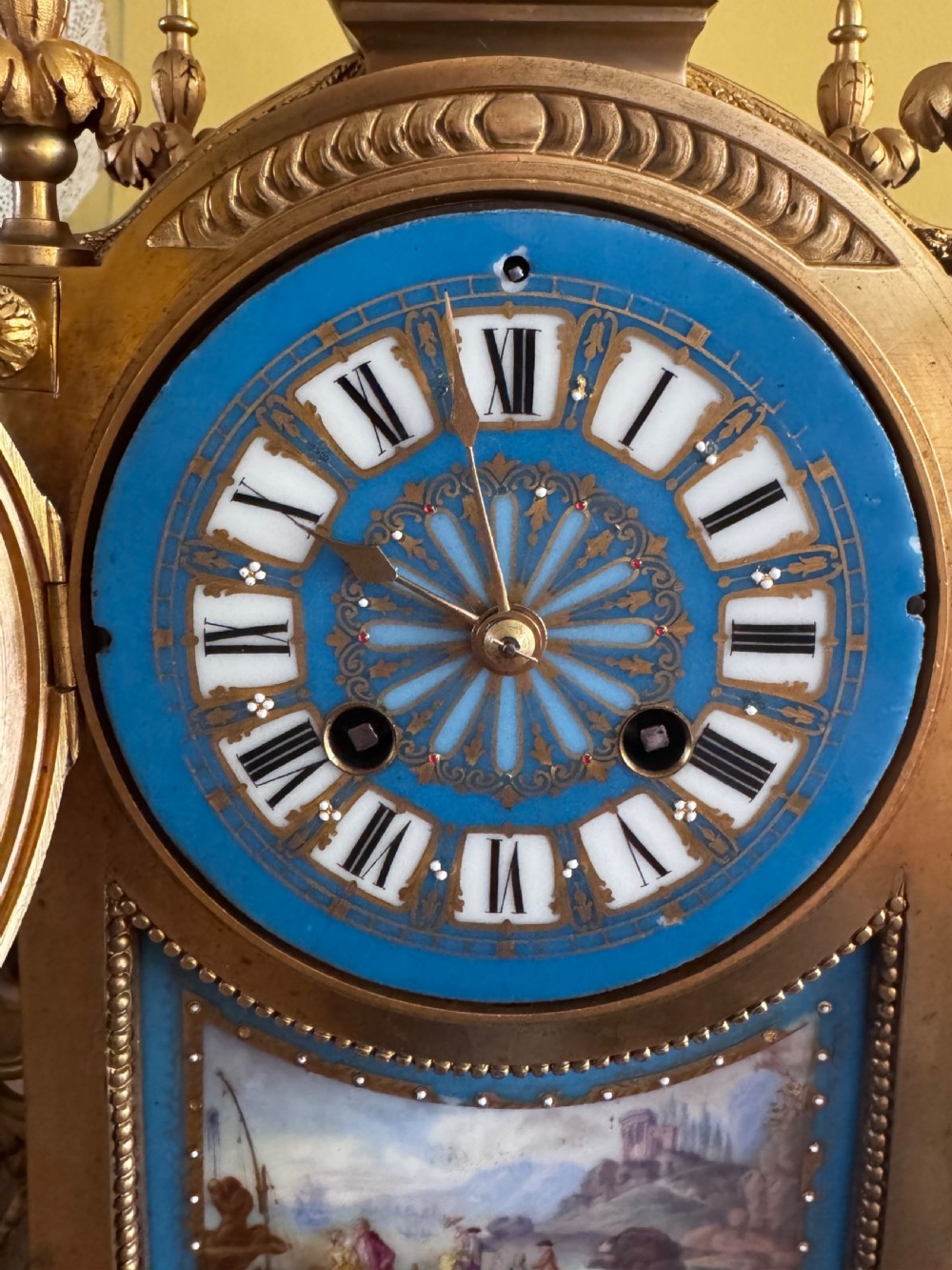 French 19th century mantle clock View III