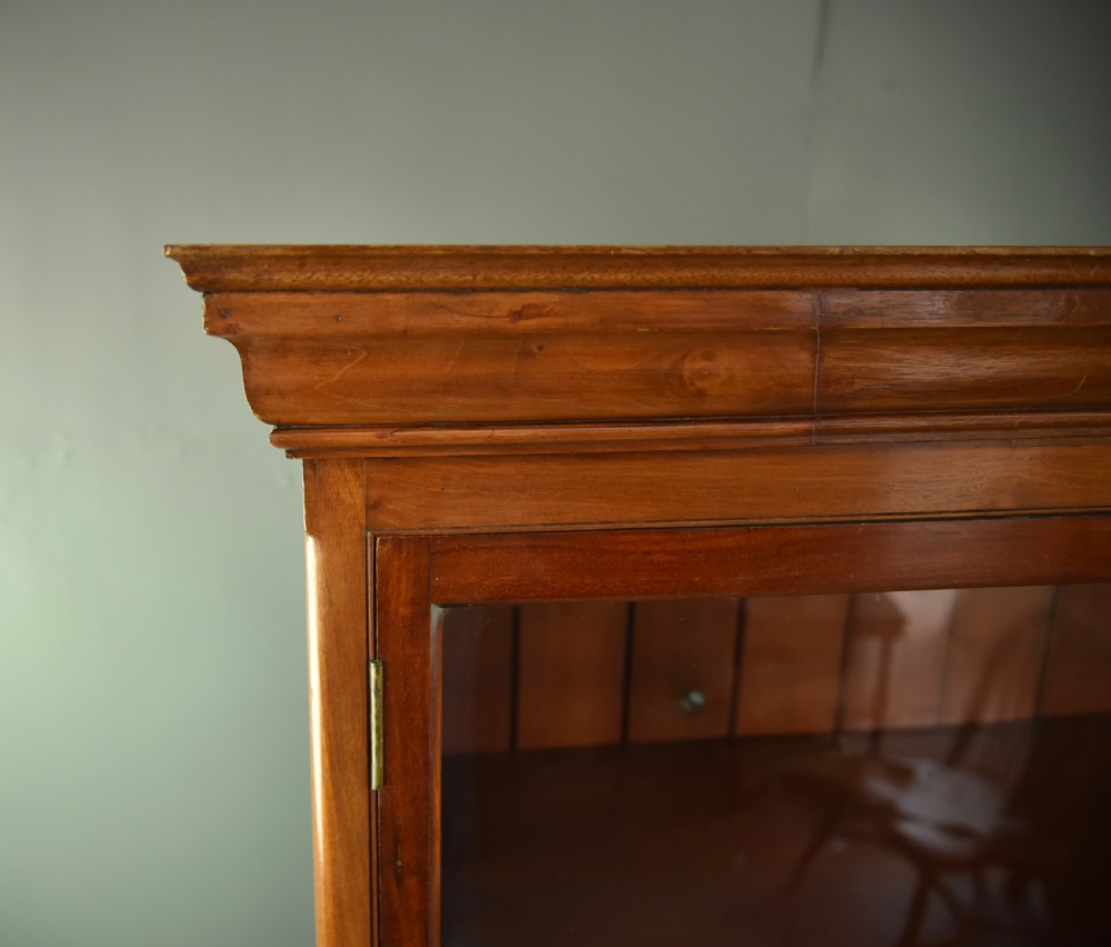 Victorian mahogany shop display cabinet bookcase View V