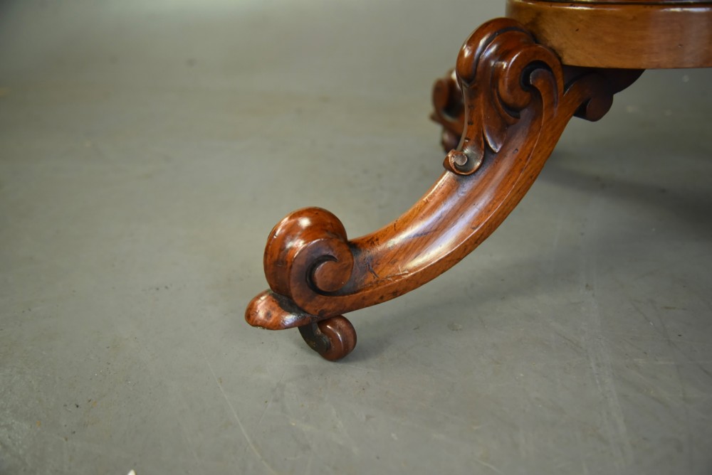 Victorian walnut coffee table View V