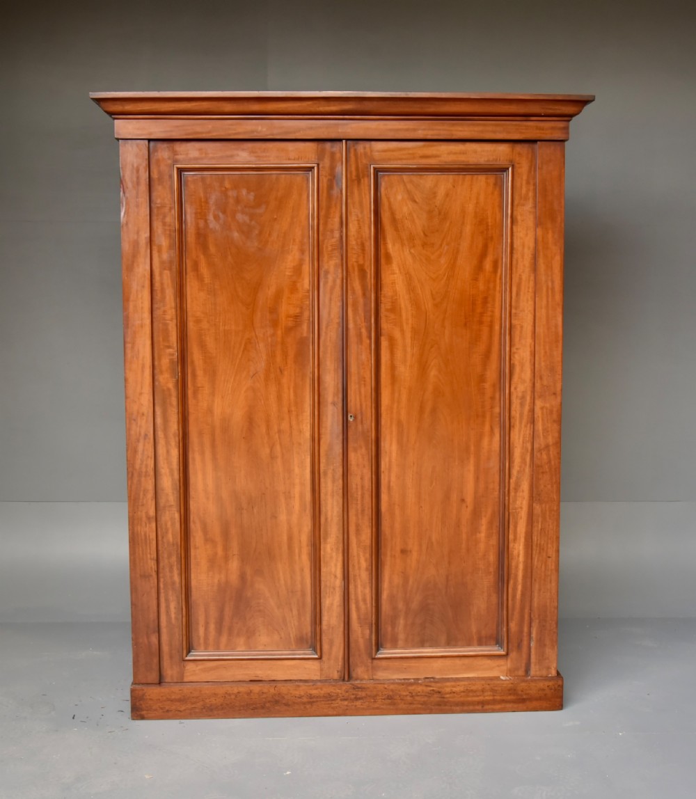 Victorian double wardrobe