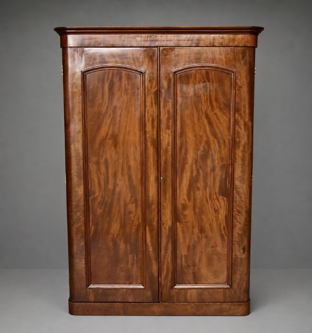 Victorian double wardrobe