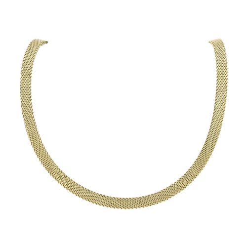 reserved vintage 1930s 9ct gold 16 mesh link collar necklace - CATEGORY: ANTIQUE JEWELLERY - DATED 1930