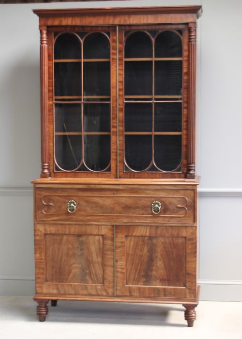 A William IV Mahogany Secretaire