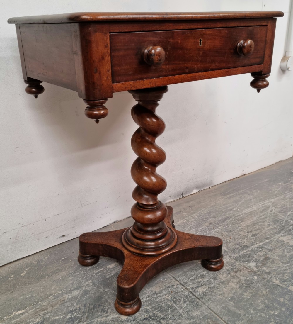 A Victorian occasional table View III