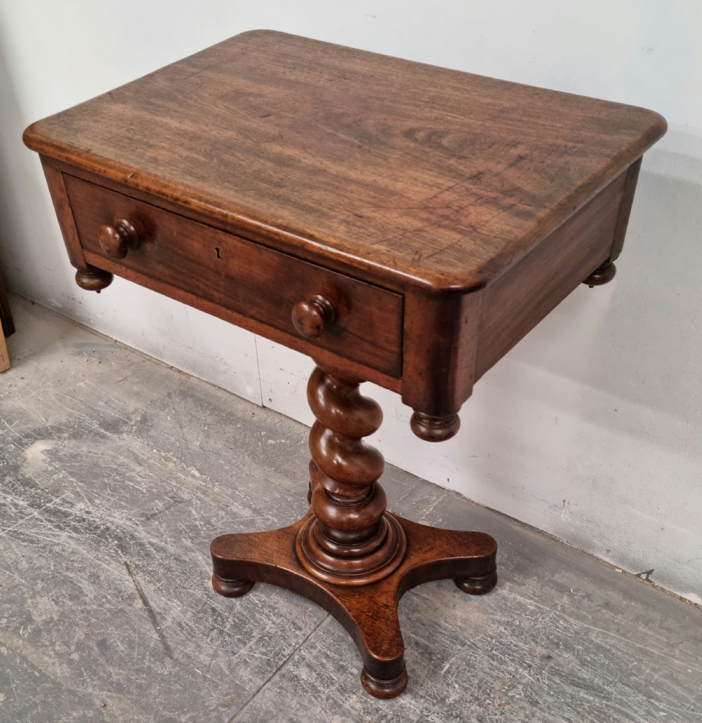 A Victorian occasional table View V