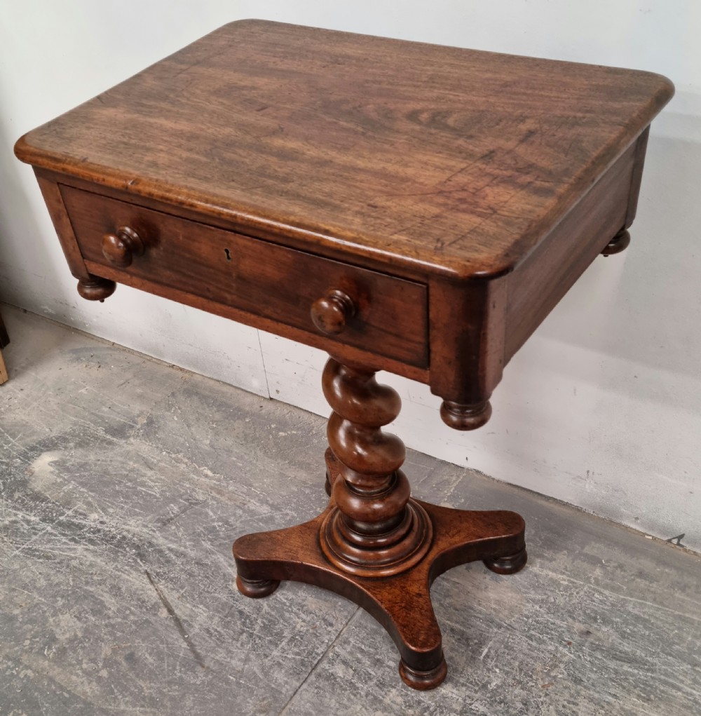 A Victorian occasional table View VII