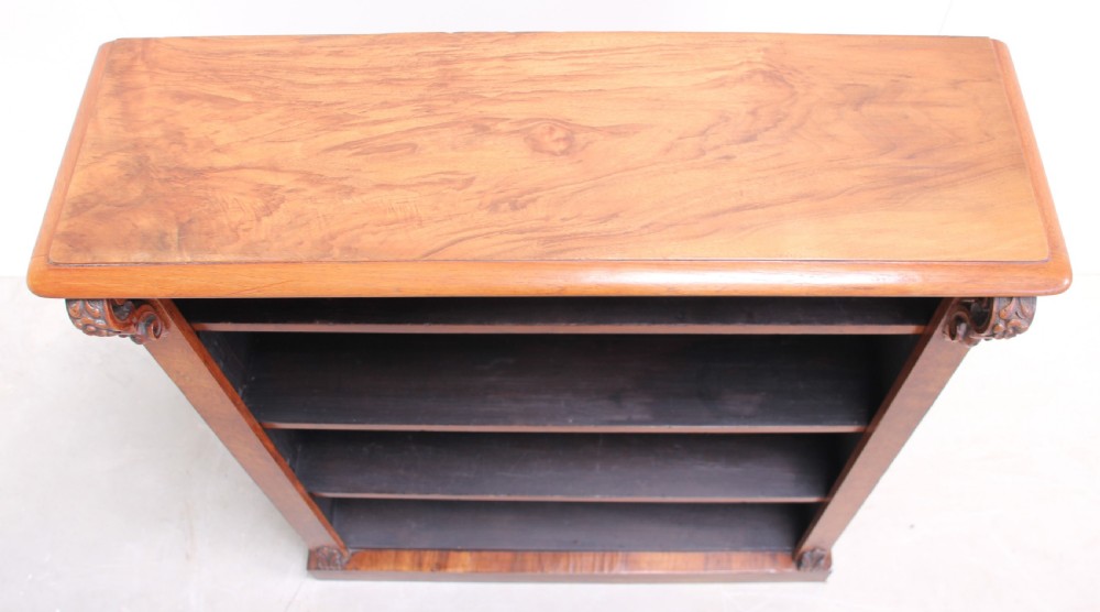 A 19th century walnut bookcase  View IX