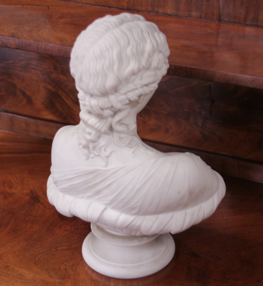 19th century Parian ware bust View XI