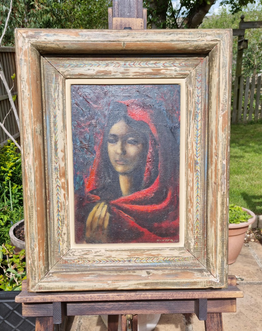 A mid 20th century oil on board 