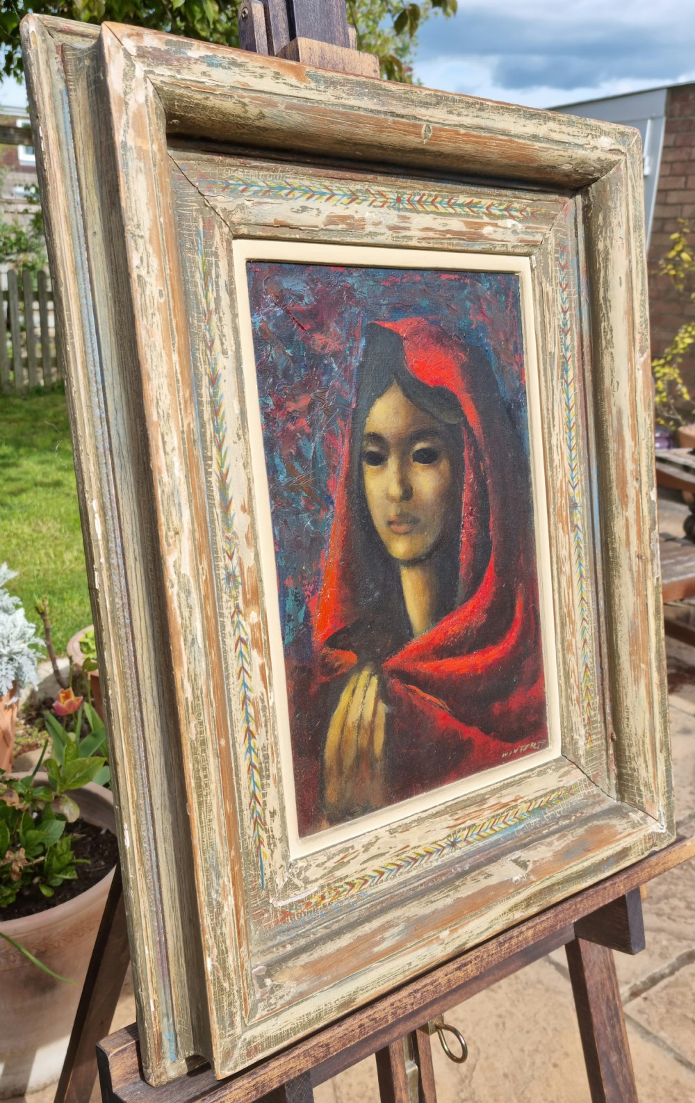 A mid 20th century oil on board  View II