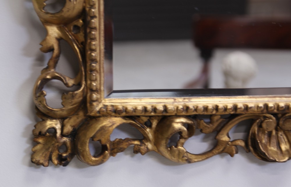 A 19th century Florentine wall mirror. View IV