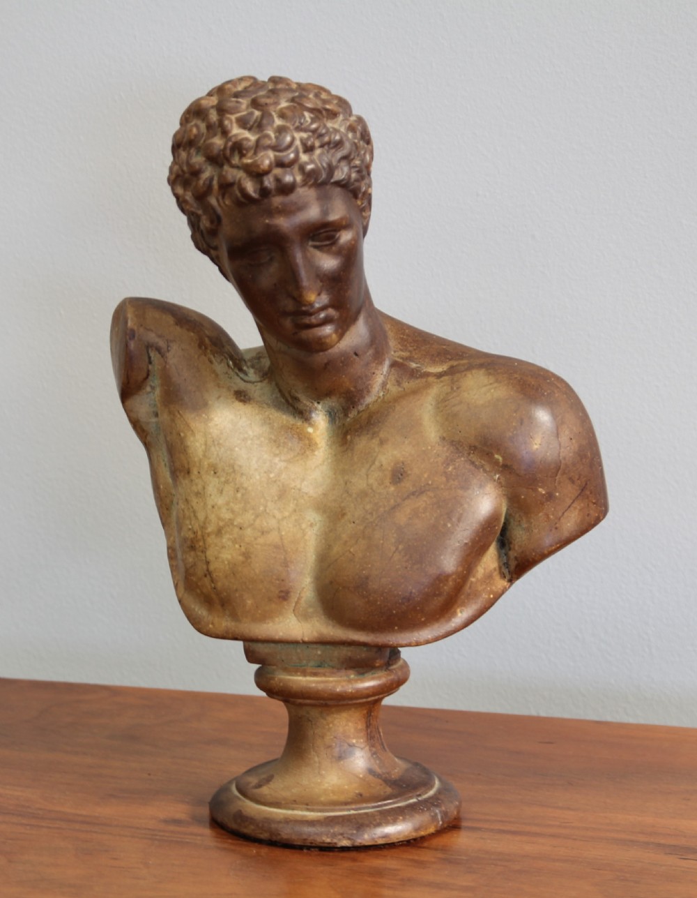 An early 20th century stoneware Bust  View II