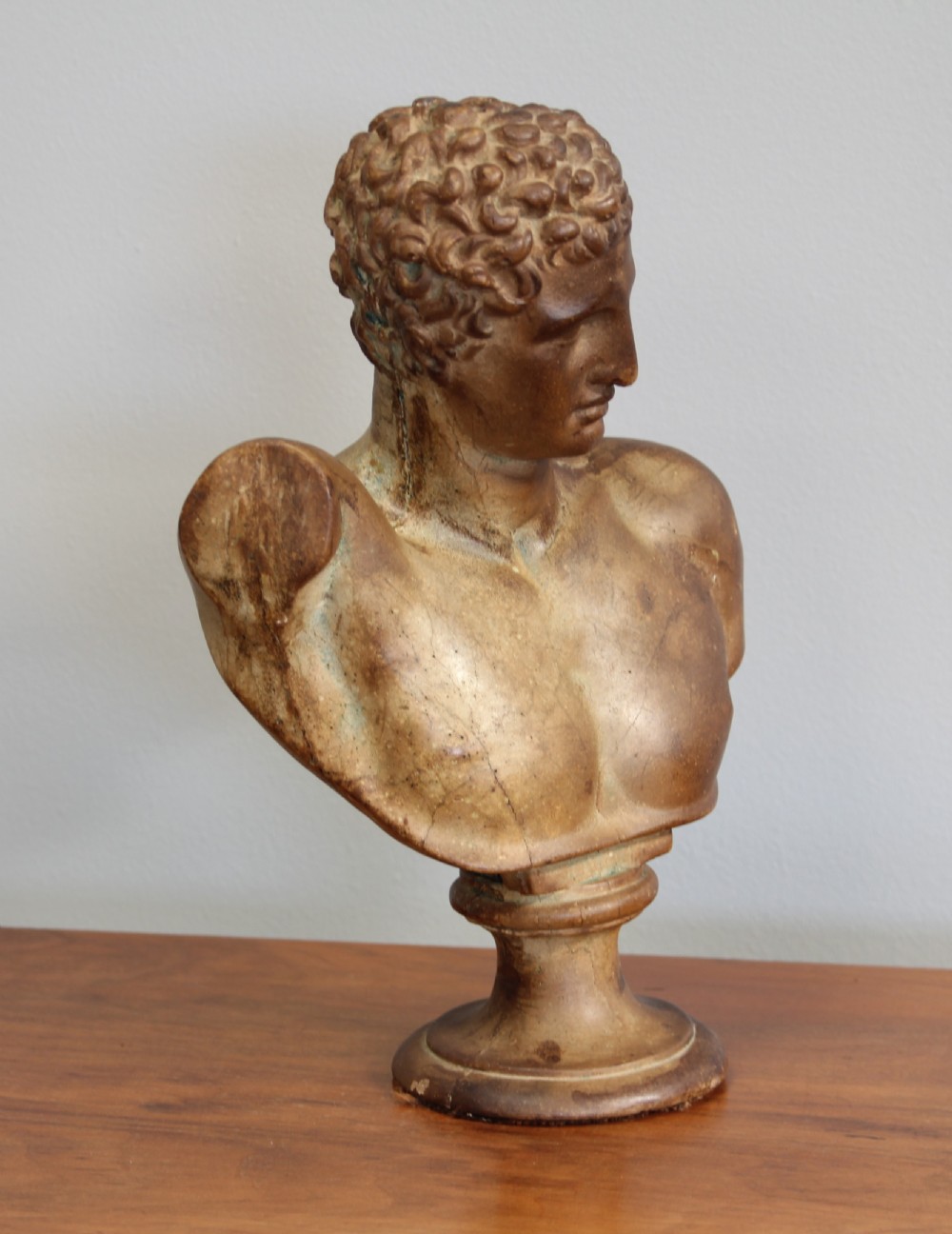 An early 20th century stoneware Bust  View III